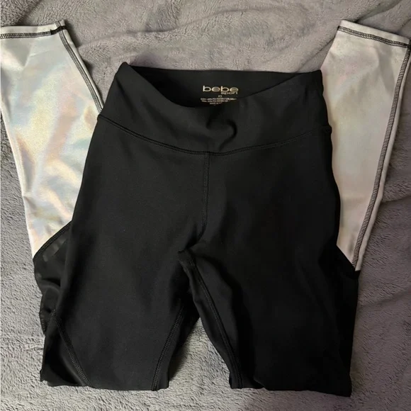 Two pairs of women's BEBE sport workout pants - Picture 8 of 12